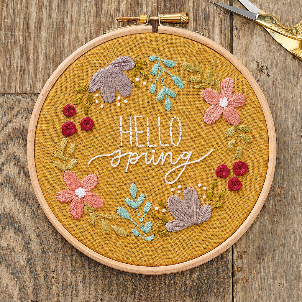Spring Blooms Bundle with 23 embroidery designs PDF