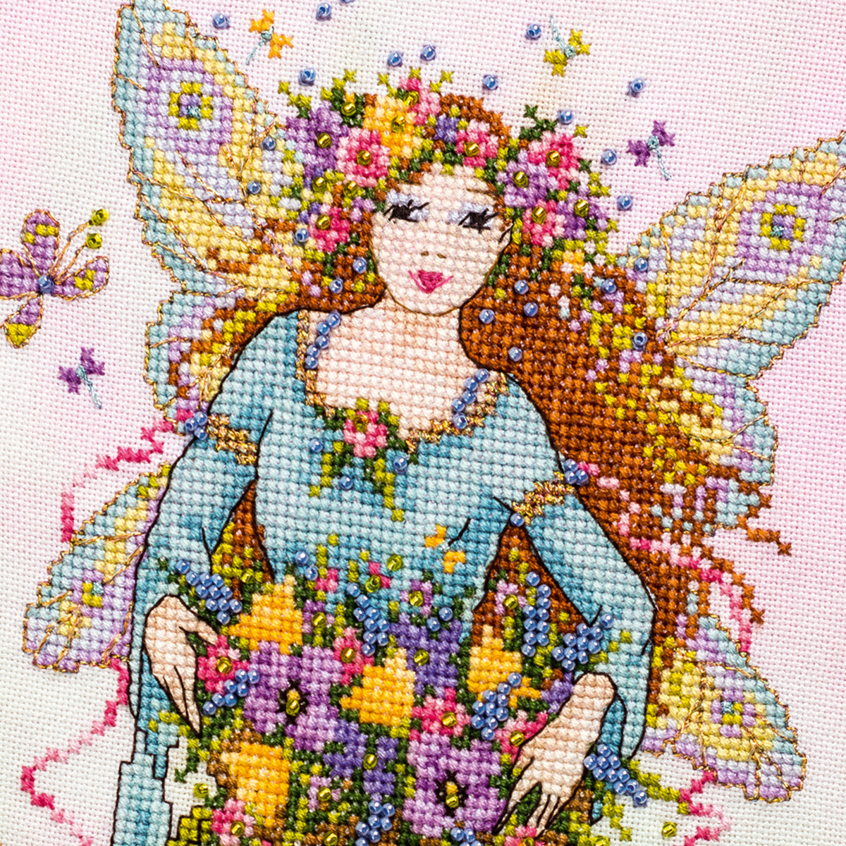 Spring Fairy Cross Stitch PDF Pattern