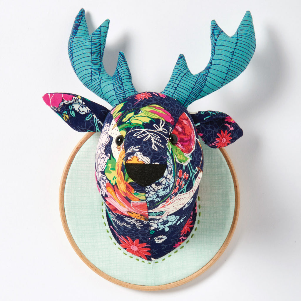 Oh Deer Stag Head Sewing Pattern PDF