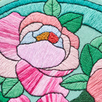 Stained Glass Window Embroidery Hoop Pattern PDF