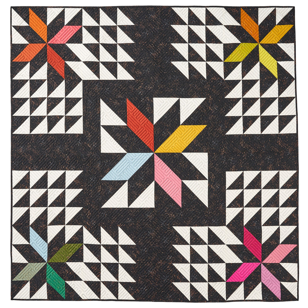 Stellar Zebra HST Quilt Sewing Pattern