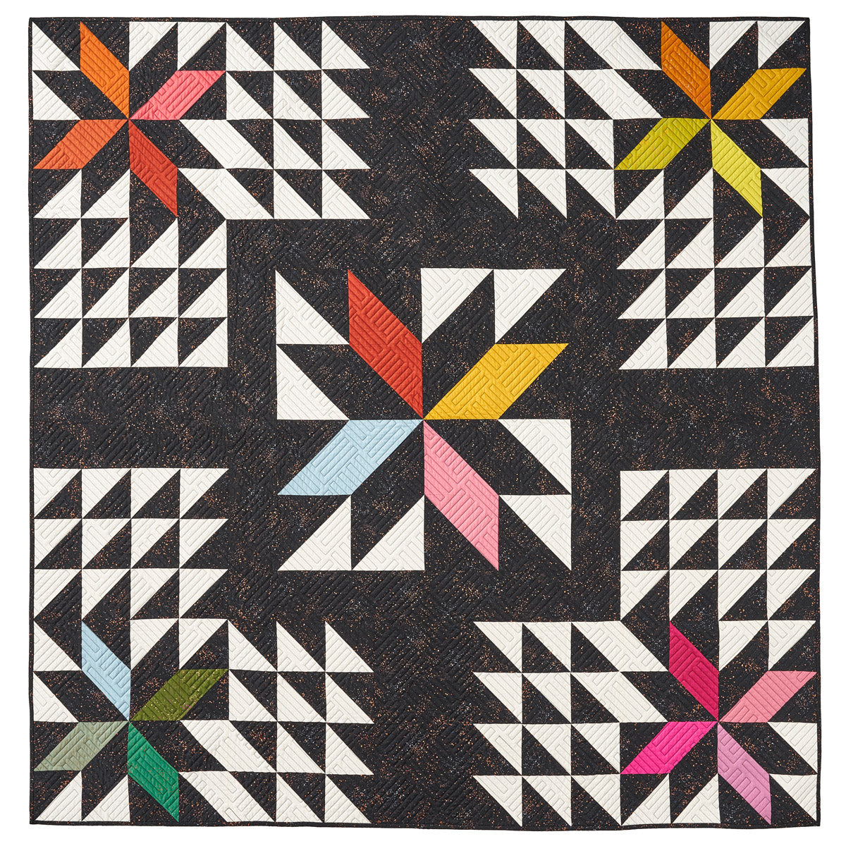 Stellar Zebra HST Quilt Sewing Pattern