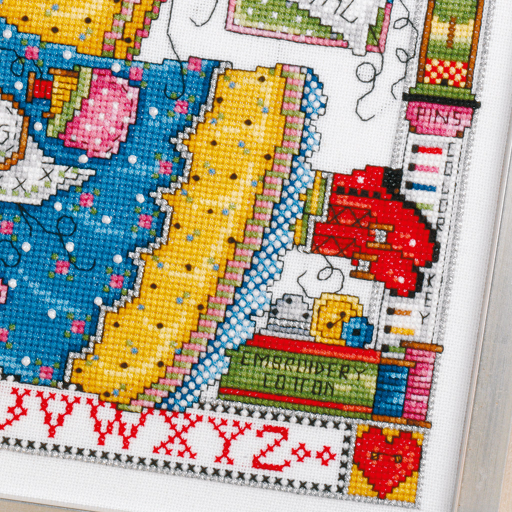 Stitching Angel Cross Stitch PDF Pattern