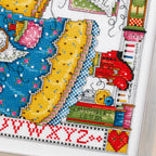 Stitching Angel Cross Stitch PDF Pattern