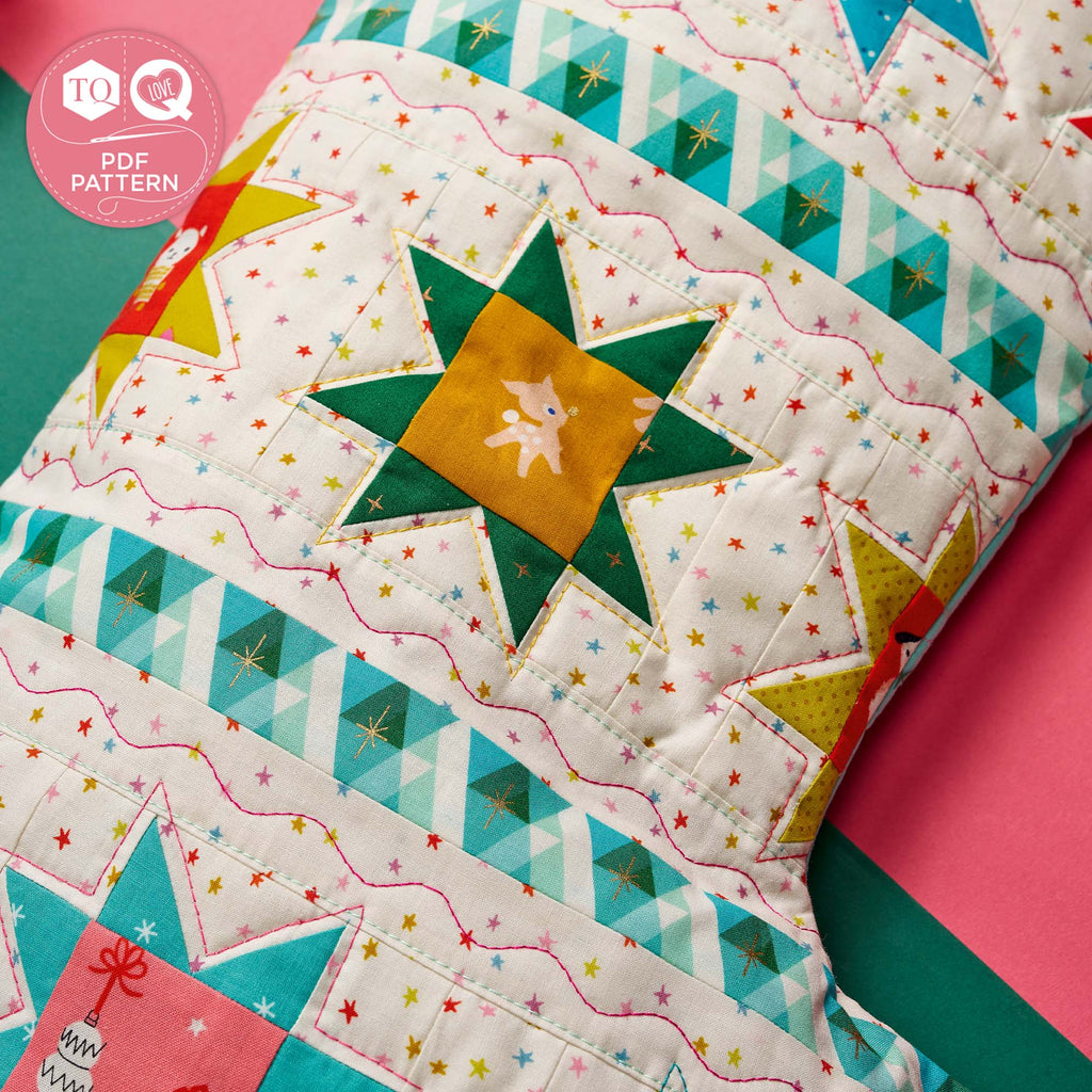 Starry Stocking pdf pattern
