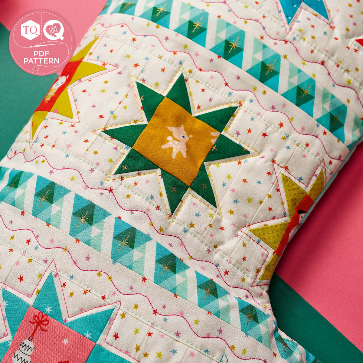 Starry Stocking pdf pattern