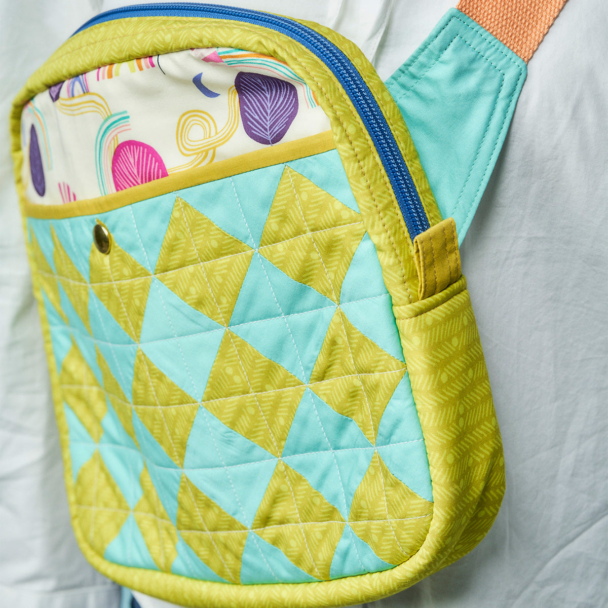 Crossbody Bag Quilting Pattern PDF