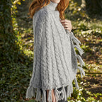 Weald Poncho Knitting Pattern PDF