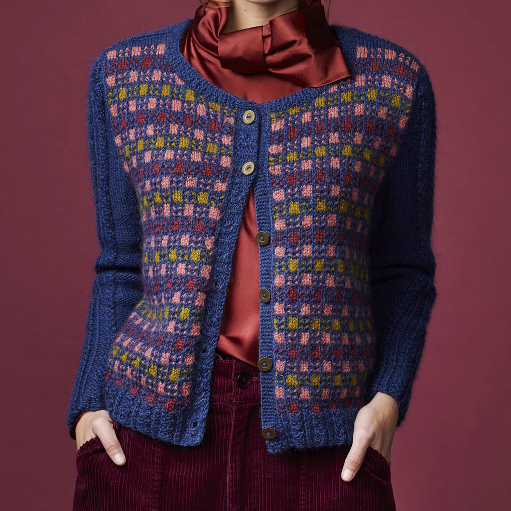 Lovelace Cardigan Knitting Pattern PDF