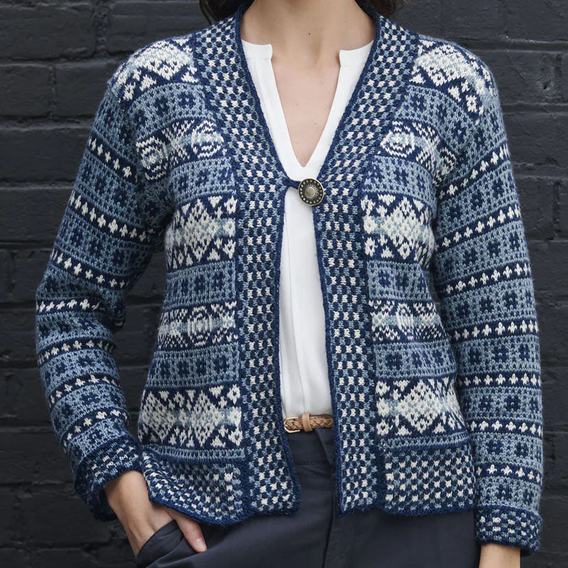 Loch Duich Cardigan Knitting Pattern PDF