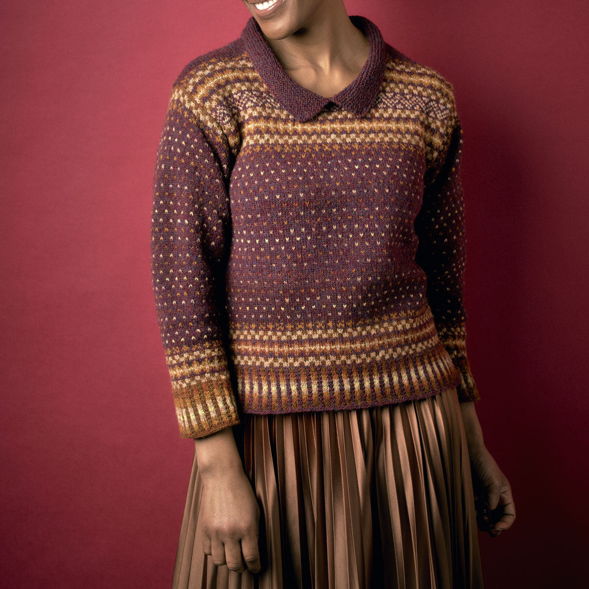 Sigrid Jumper Knitting Pattern PDF