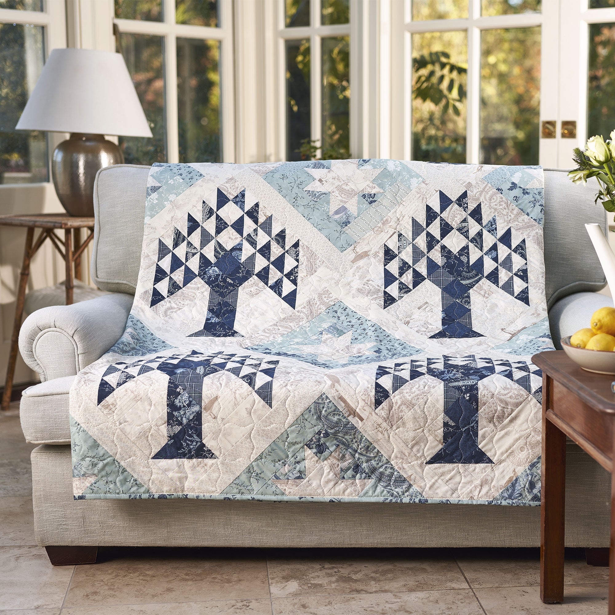 Tree of Life HST Quilt Pattern PDF – Gathered