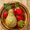 3D Strawberry and Pear Fruit Pattern PDF