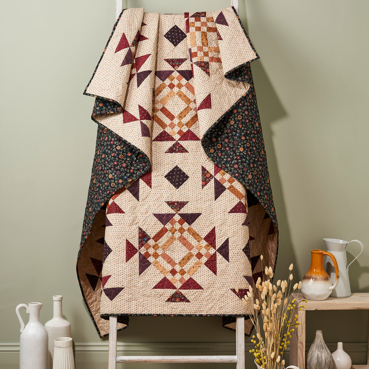 Traditional Twist Quilt Pattern PDF