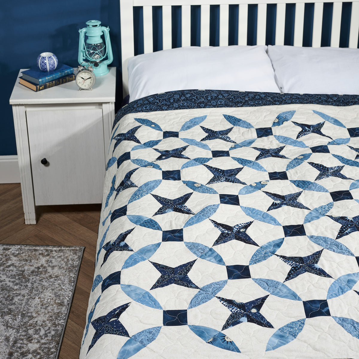 Moon and Stars Quilt Pattern PDF