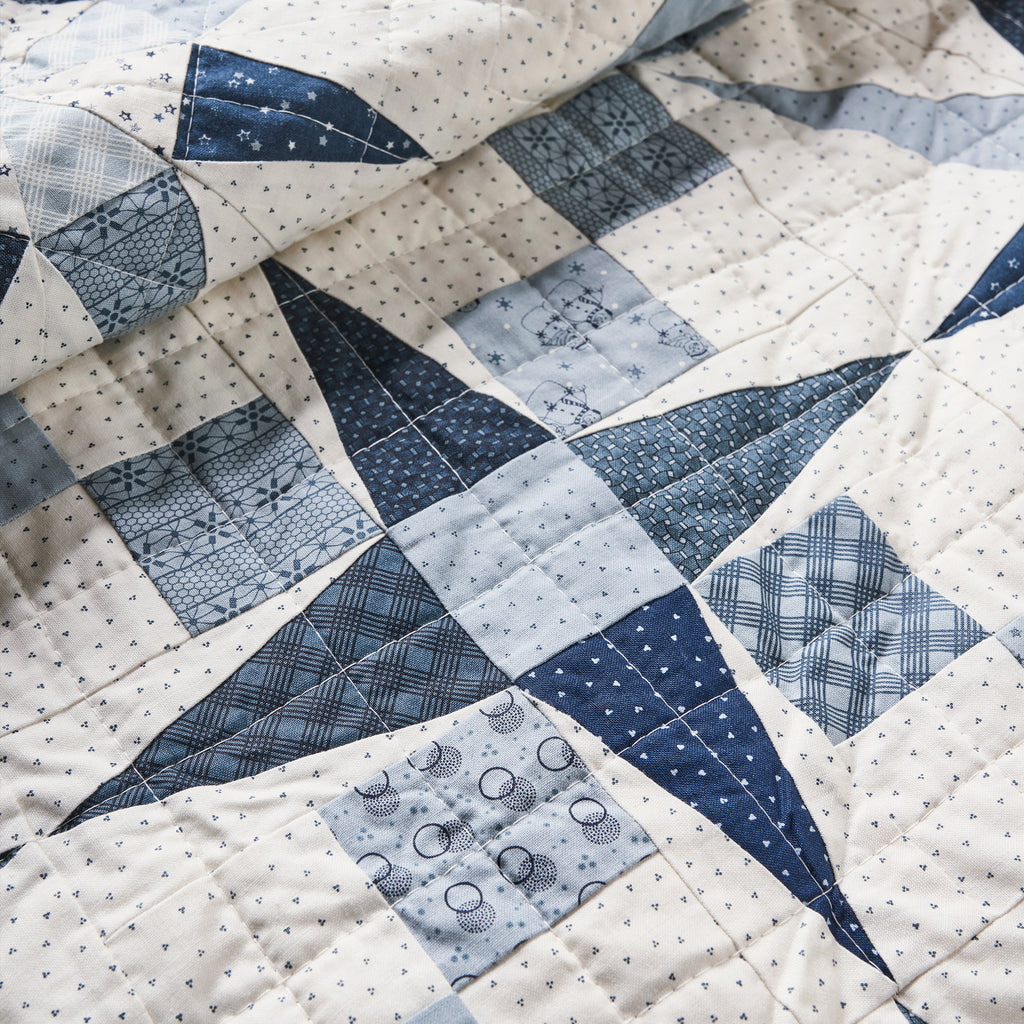Winter Stars Quilt Pattern PDF