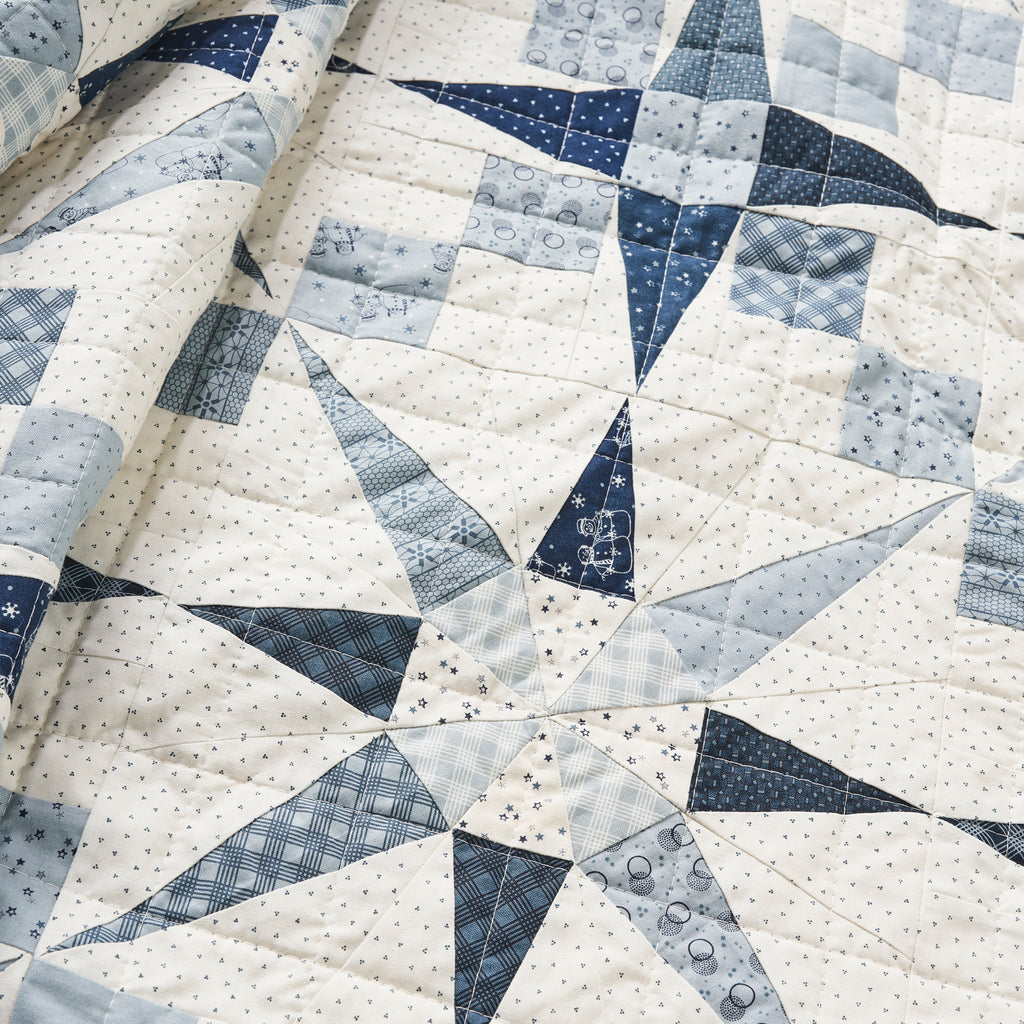 Winter Stars Quilt Pattern PDF