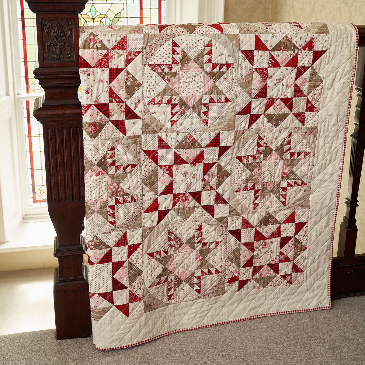 Sugared Stars Quilt Pattern PDF