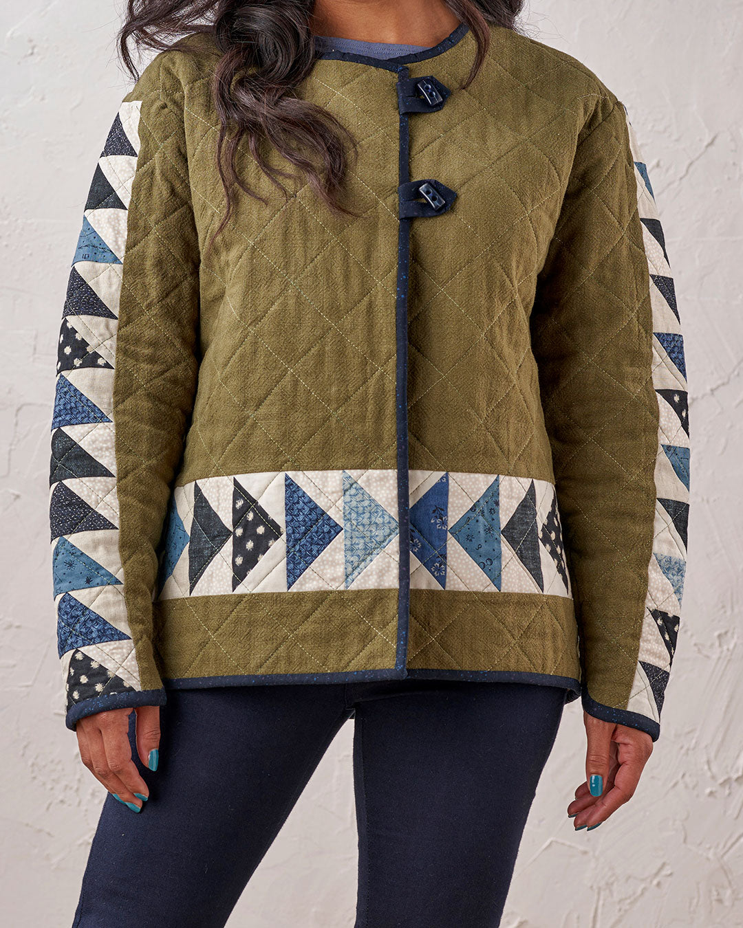 Reversible Patchwork Jacket Pattern PDF