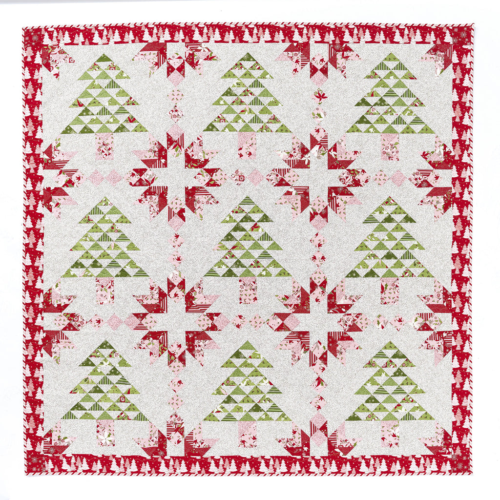 Twinkling Trees Quilt Pattern PDF
