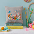 Textured Abstract Cushion Embroidery Pattern PDF