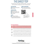 Darcey Top Sewing Pattern PDF