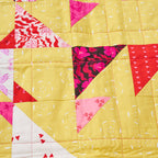 Triangle Quilt and Cushion Sewing Pattern PDF