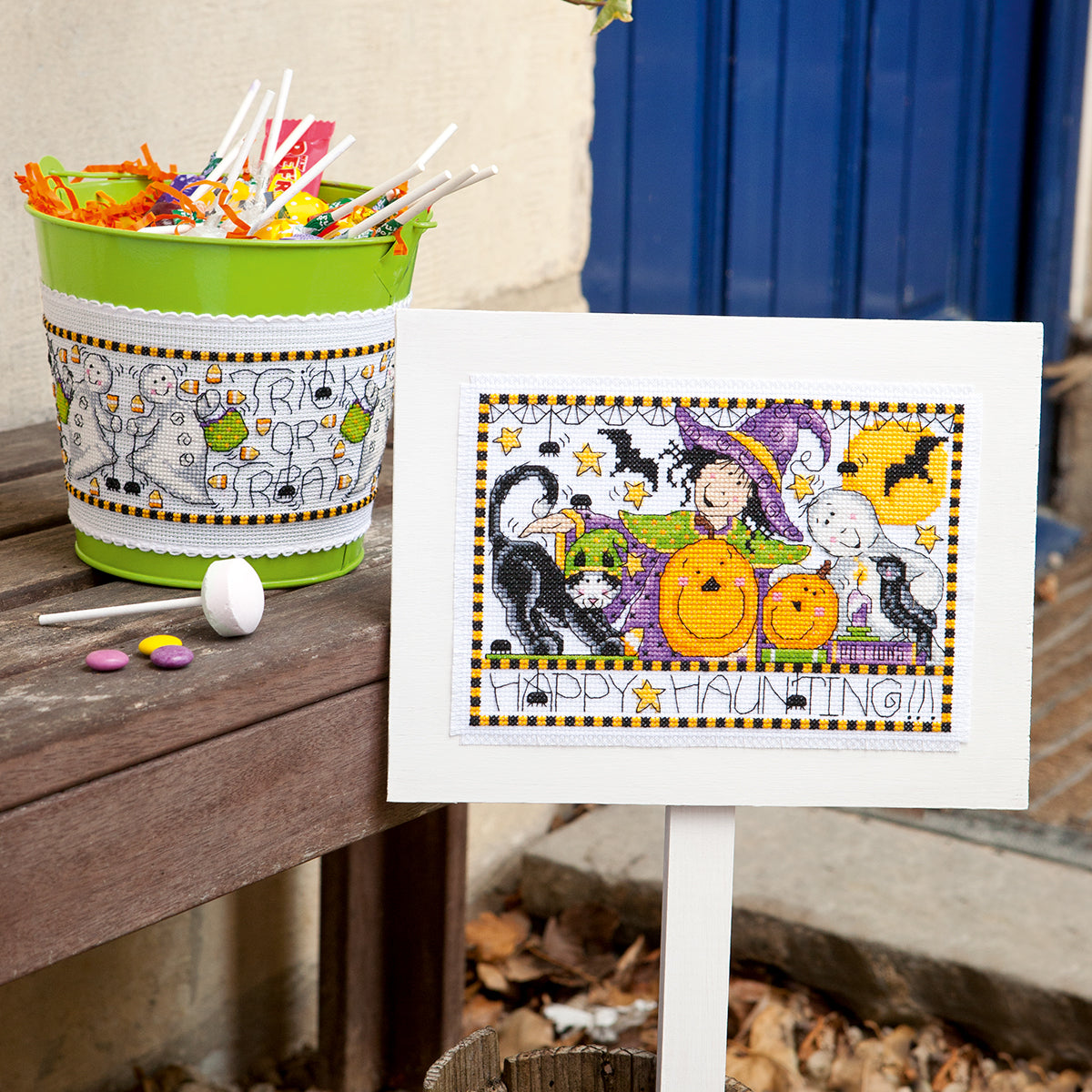 Trick or Treat Cross Stitch PDF Patterns