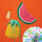 Tropical Fruit Bags Crochet Pattern PDF