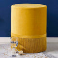 Velvet Pouffe Sewing Pattern PDF