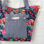 Weekend Tote Bag Sewing Pattern PDF