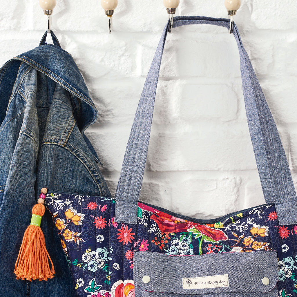 Weekend Tote Bag Sewing Pattern PDF