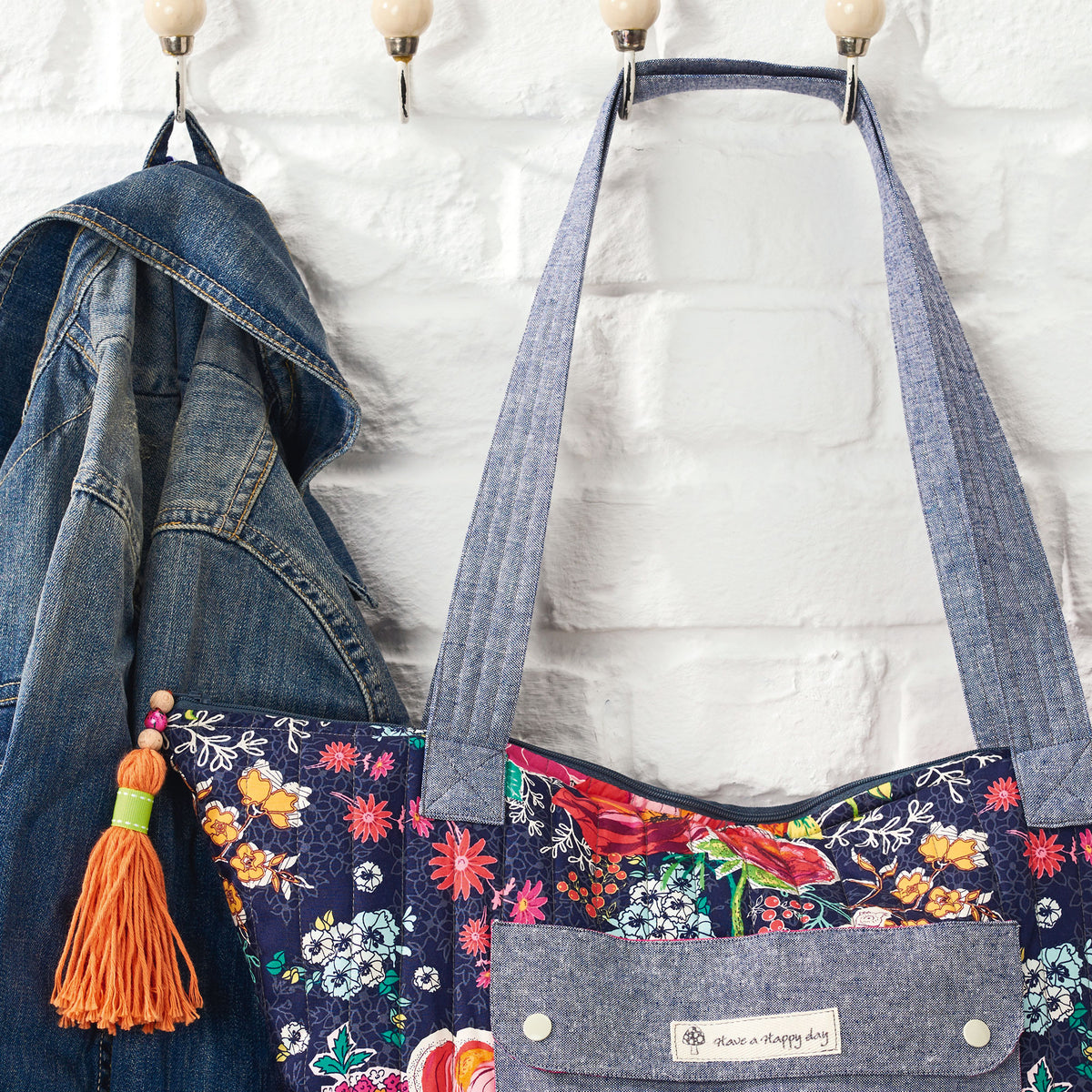 Weekend Tote Bag Sewing Pattern PDF