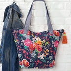 Weekend Tote Bag Sewing Pattern PDF