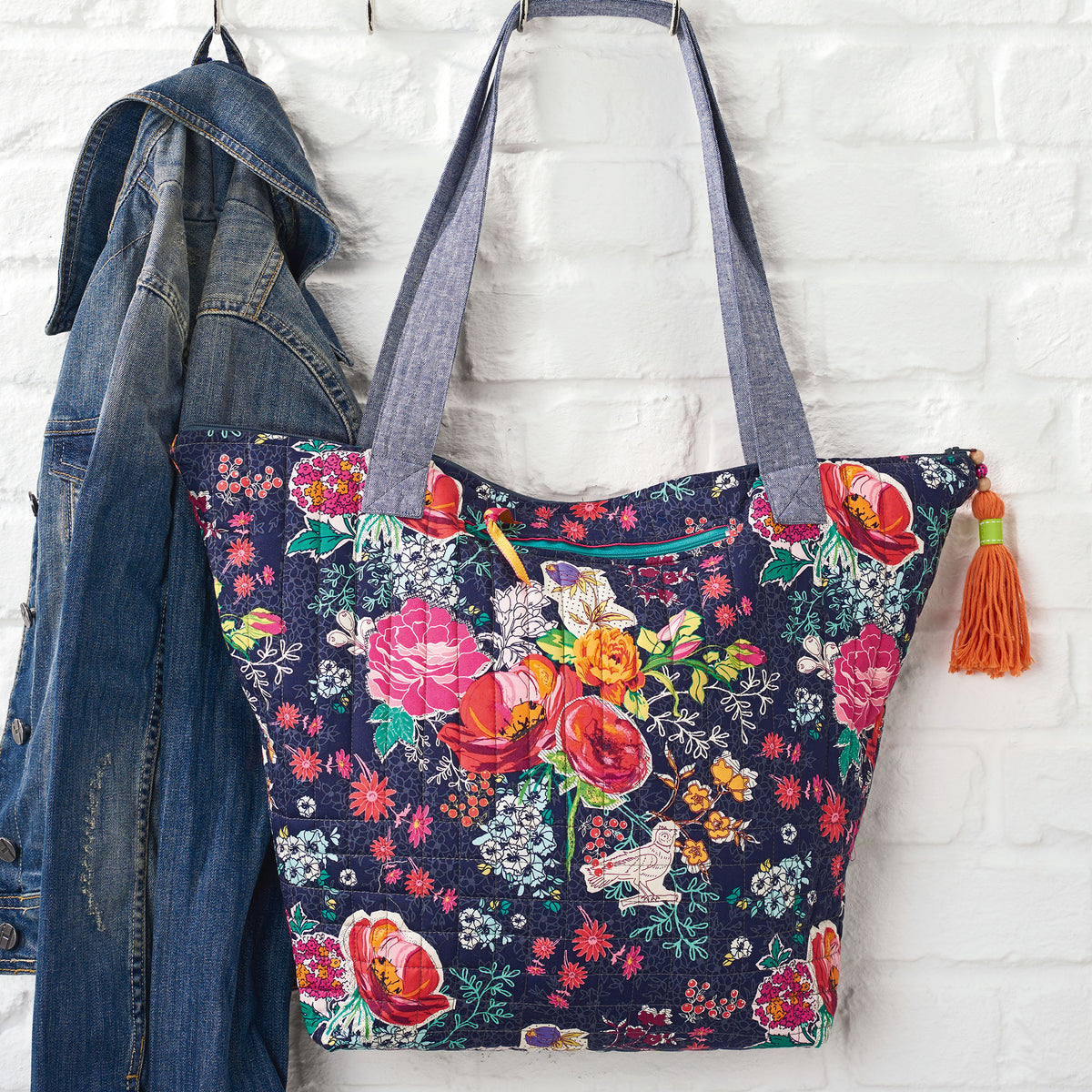 Weekend Tote Bag Sewing Pattern PDF
