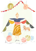 'Paper Party Time' Digital Art Print PDF by Emma Block