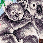 Koalas Cross Stitch Pattern PDF