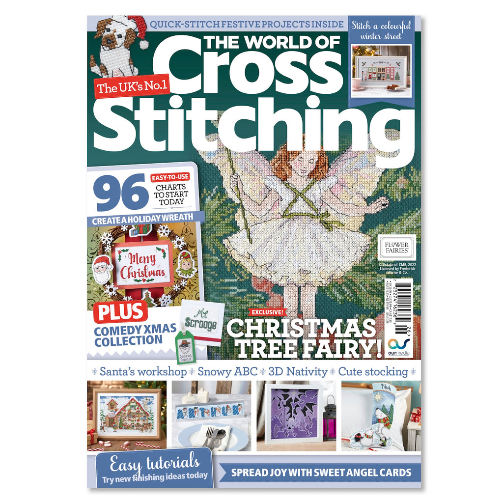 The World of Cross Stitching Magazine Issue 326 PDF + Wrendale calendar