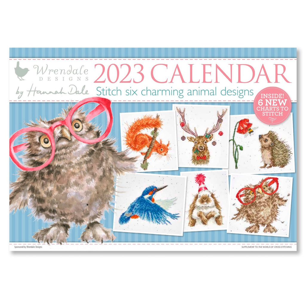 The World of Cross Stitching Magazine Issue 326 PDF + Wrendale calendar
