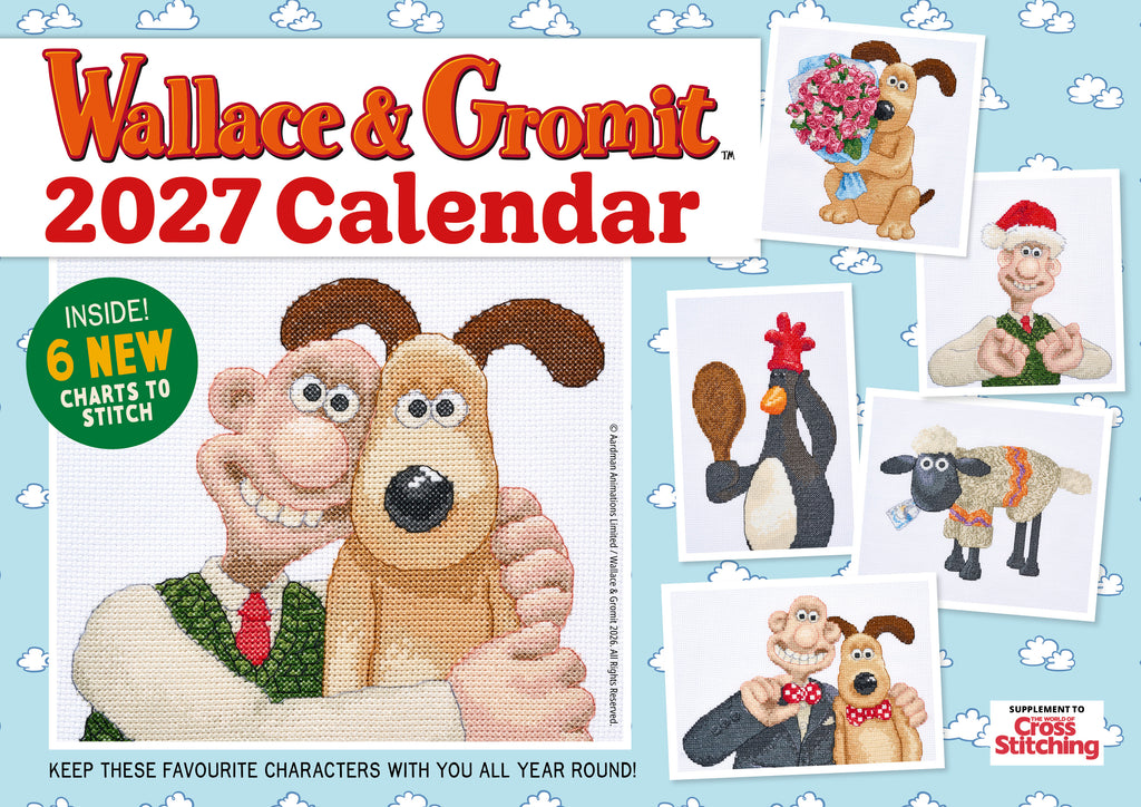 The World of Cross Stitching Magazine Issue 378 with Wallace & Gromit calendar PDF