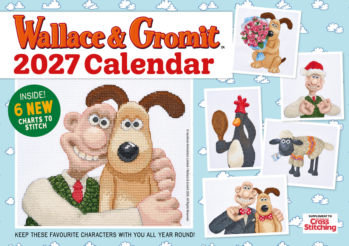 The World of Cross Stitching Magazine Issue 378 with Wallace & Gromit calendar PDF