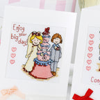 Wedding Cards Cross Stitch Patterns PDF