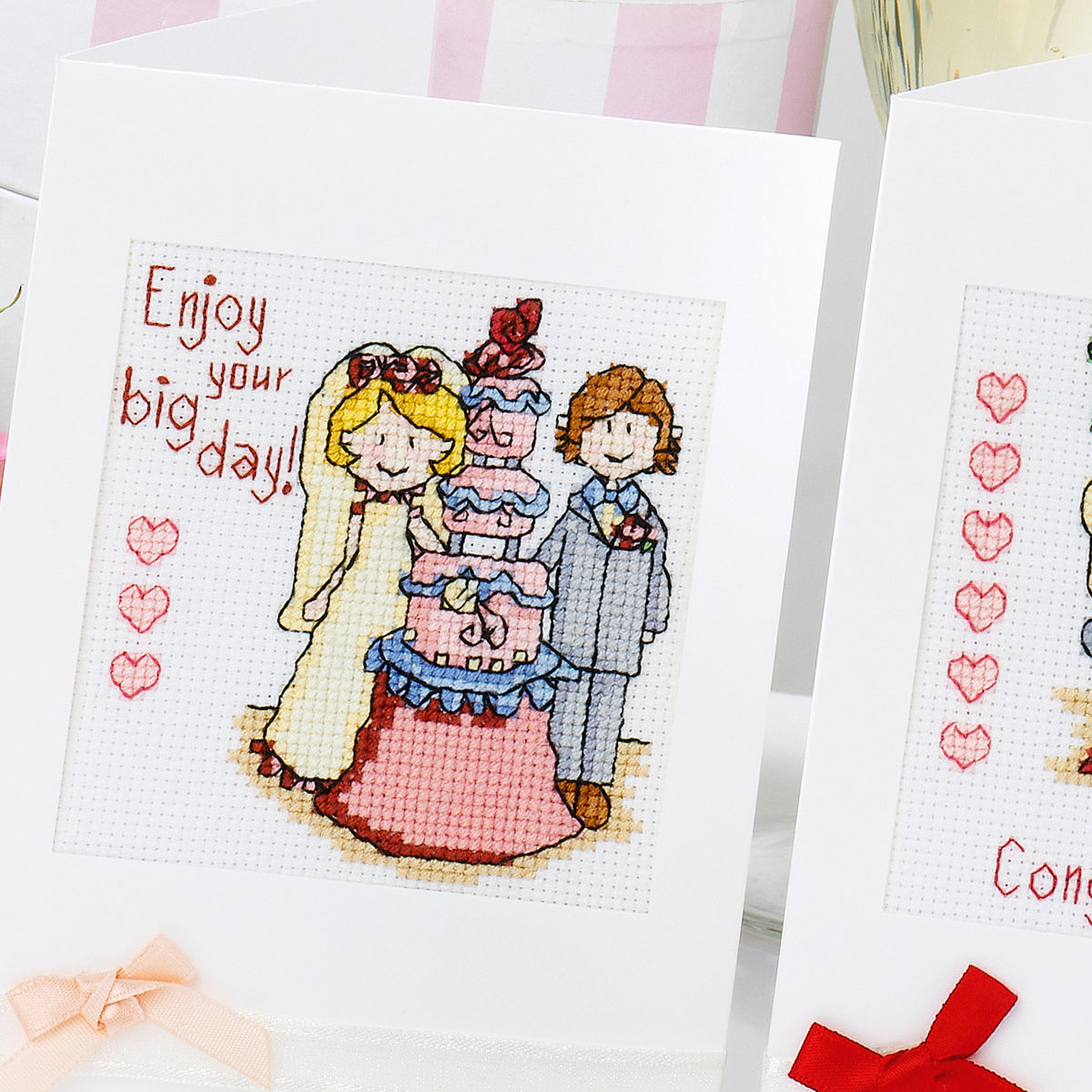 Wedding Cards Cross Stitch Patterns PDF