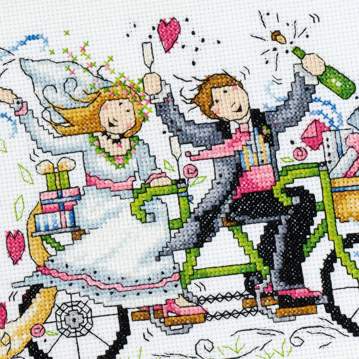 Wedding Sampler Cross Stitch PDF Pattern
