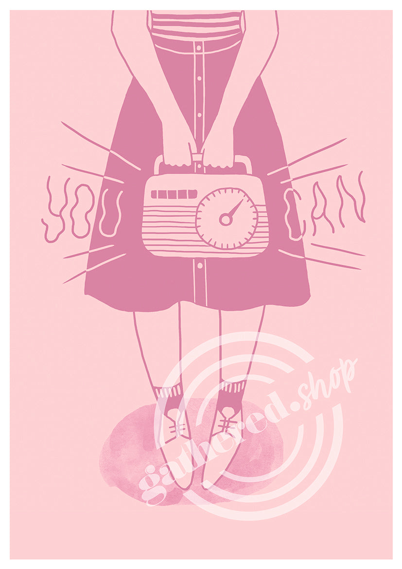 'You Can' Digital Art Print PDF by Matilda Smith