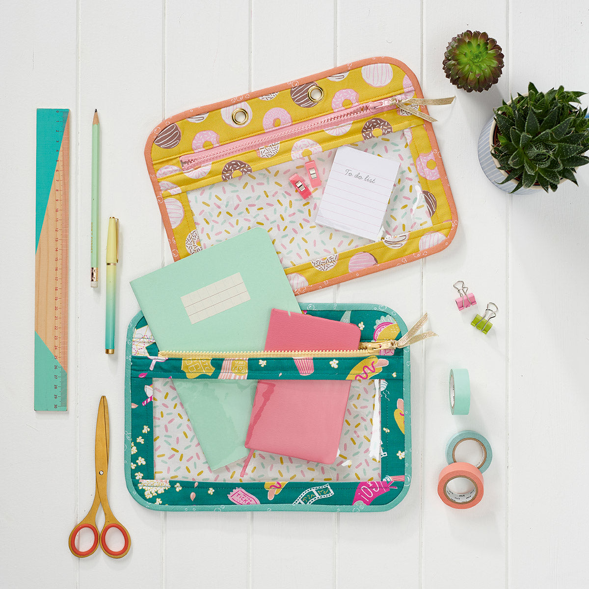 Zippy Wallet/Pouches Sewing Pattern PDF