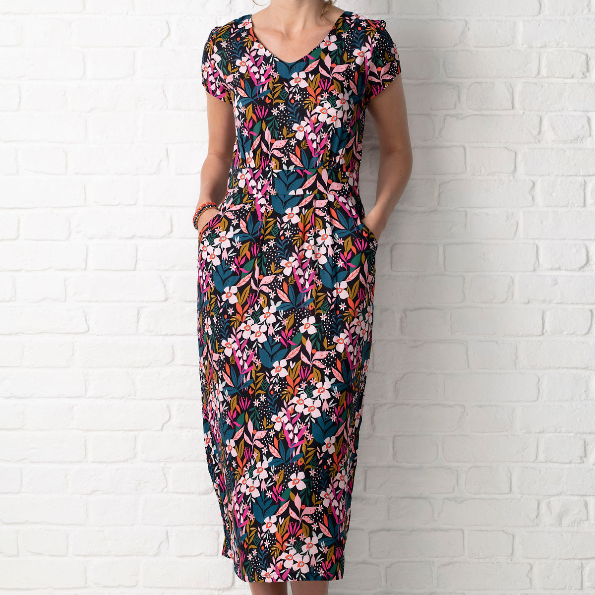Amelia Dress Sewing Pattern PDF