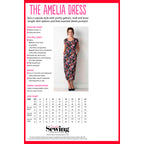 Amelia Dress Sewing Pattern PDF