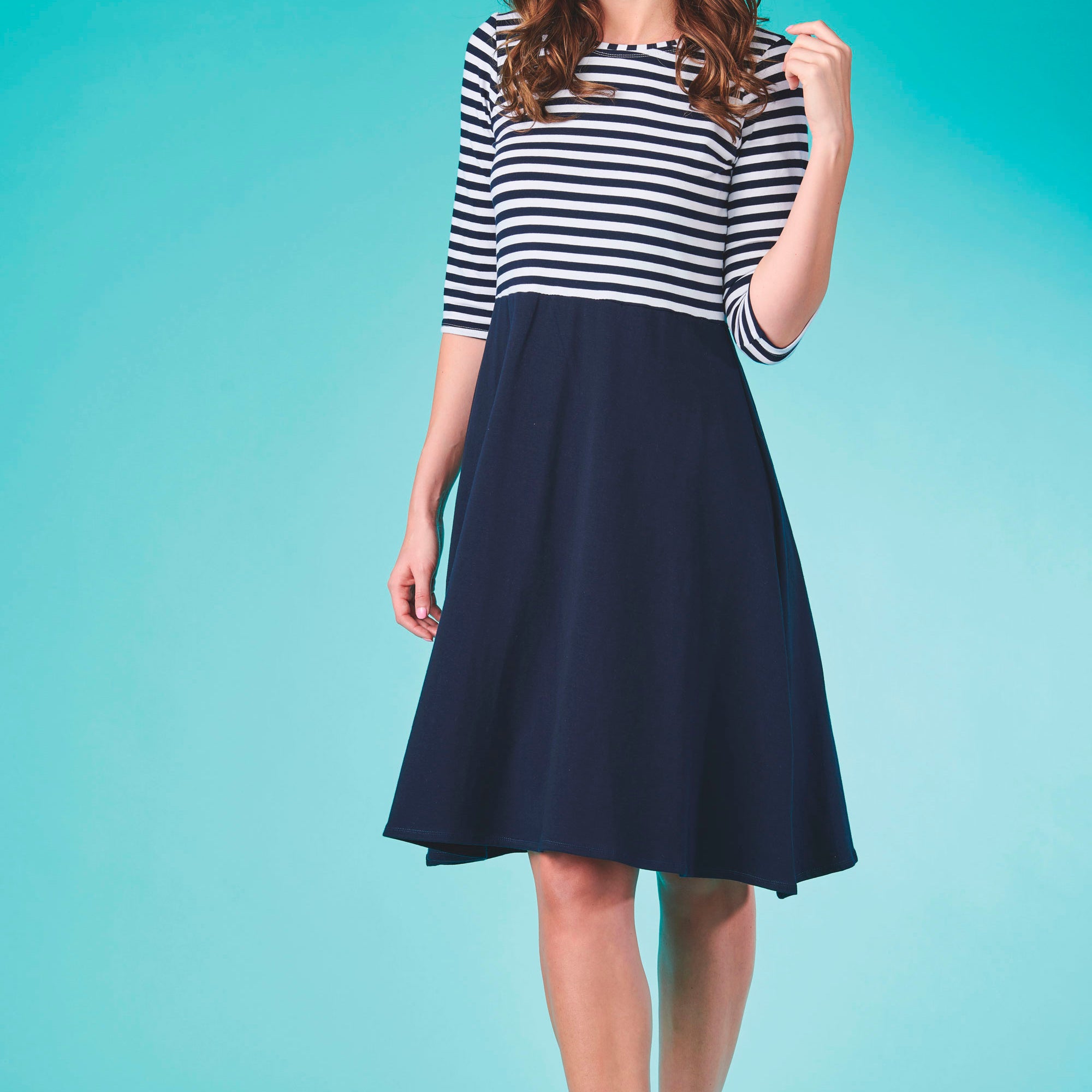 Breton Dress Sewing Pattern PDF
