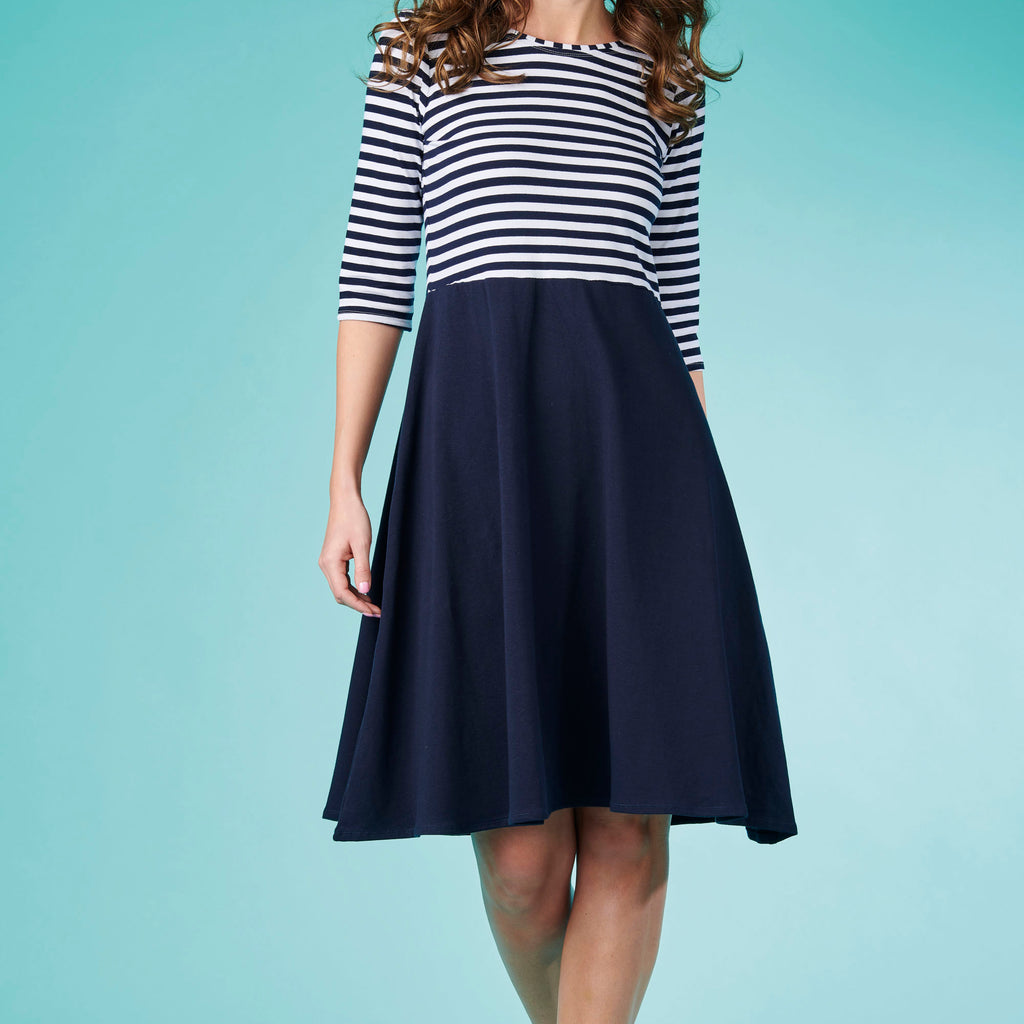 Breton Dress Sewing Pattern PDF